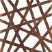 Krumble Pannenonderzetter - Vierkant - Hout - Bruin - Pan onderzetter - Pan accessoires - Hittebestendig - 15 x 15 x 1 cm