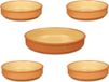 La Dehesa - 5x coupelles tapas/crème brûlée - terre/jaune - 4x 16 cm/1x 23 cm