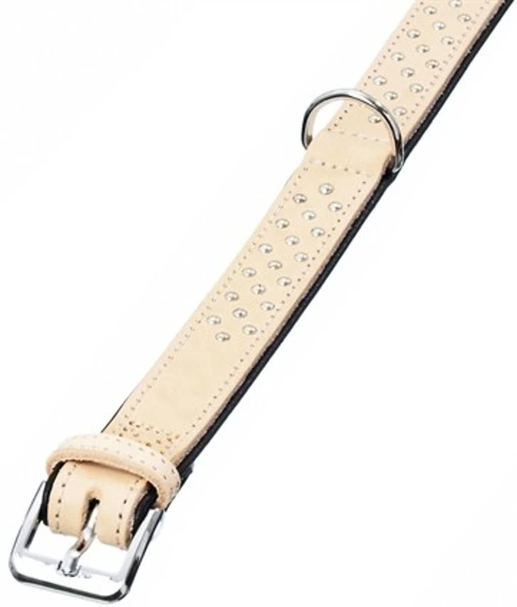 KARLIE-FLAMINGO Halsband Rondo Sierbeslag Naturel - 32 x 2,2 cm