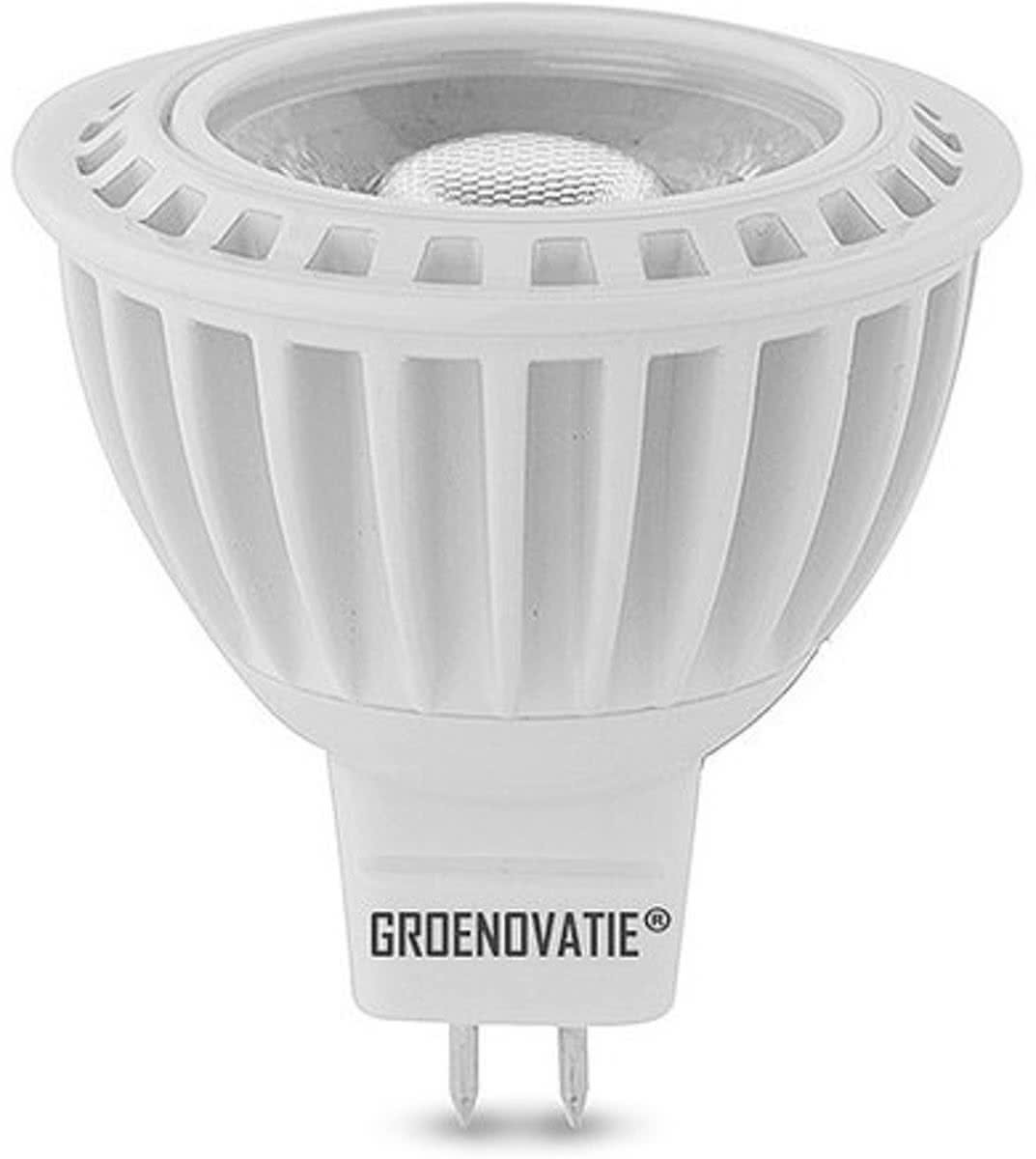 Groenovatie GU5.3 / MR16 Dimbare LED Spot COB 5W Warm Wit