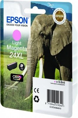 Epson 24XL Light Magenta Ink Cartridge - Original
