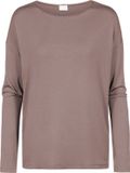 Mey Dames Shirt Lange Mouwen Serie Pure Chic Milk`N Coffee Effen XS