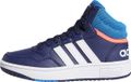 adidas Performance Hoops Mid Schoenen - Kinderen - Blauw - 38