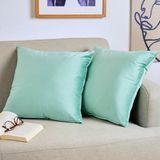 Blumtal Set van 2 Kussenslopen - Velvet - 45 x 45 cm - Summer Green