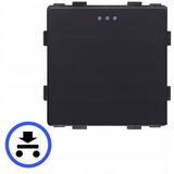 RTX SH Bouton-poussoir mécanique Noir - 1 pôle, monostable