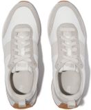 FitFlop F-Mode Flow Heren Suède-Mix Sneakers WIT - Maat 43