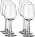 Royal Leerdam Wijnglazen Bouguet - 12x stuks - witte wijn - 230 ml