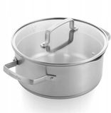 GreenPan Chef's Collection Casserole 20CM 3L Gris Inox Inclusief deksel