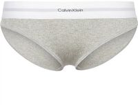 Calvin Klein Underwear Dames Slips Grey Heather Gestreept Katoen XS