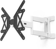 Hama TV muurbeugel - Draai- en kantelbaar - 32-65 inch - Max 50kg - VESA 400x400 - Wit