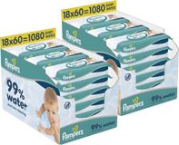 Pampers 99% Water Babydoekjes - 2160 stuks