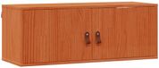 vidaXL Wandkast 2 st wasbruin 80 x 30 x 30 cm massief grenenhout