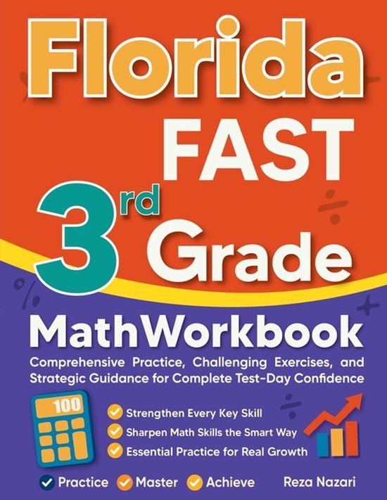 Florida Libri GmbH Florida FAST 3rd Grade Math Workbook