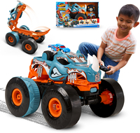 Hot Wheels Monster Trucks - Radiografische Bestuurbare Transformerende Rhinomite - 1:12 Schaal