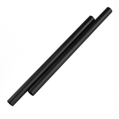 FOTGA Serie DSLR 15mm Rail Rod Ondersteuning Systeemfittingen Vervanging van 15mm Rail Staven voor Handvat Extension Handgreep Volg Focus Rig (2x 500mm lange 15mm Staven)