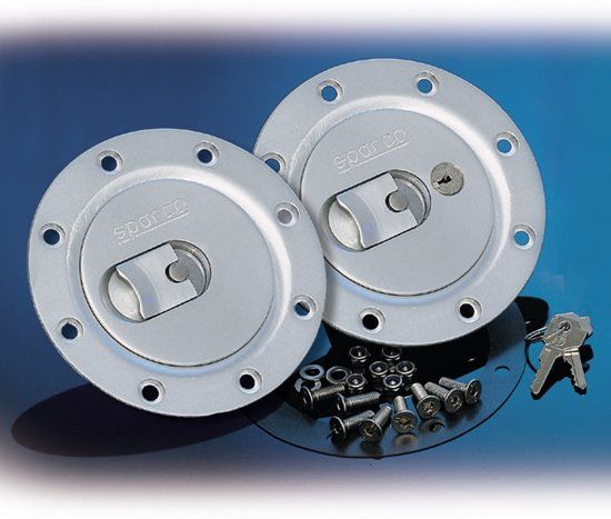Sparco Universele Tankdop - Geanodiseerd Aluminium - Te monteren icm SP 270096