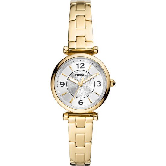 FOSSIL Carlie ES5203 Dameshorloge 28 mm - Goudkleurig