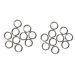 Savage Gear Anneaux brisés forgés en acier inoxydable 10,5 mm 35 kg