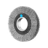 Paard PFERD TOOLS Ronde borstel breed ongetordeerd RBU Ø 150 x 25 mm variabel boorgat Ø roestvrijstalen draad 0,30 voor slijp