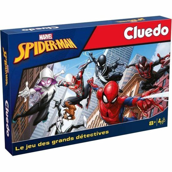Winning Moves Bordspel Cluedo Spider-Man Franstalgie Versie