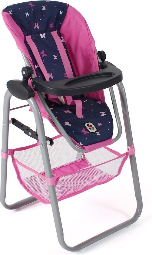 BAYER CHIC BAYER CHIC 2000 Kinderstoel voor poppen Butterfly navy-pink