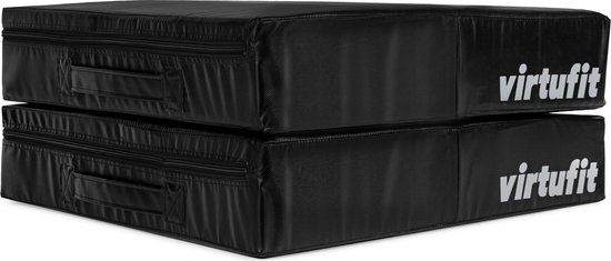 VirtuFit Drop Pad Set - 15 cm - Zwart