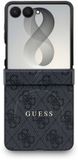 Guess 4G Classic hoesje geschikt voor Samsung Galaxy Z Flip8 - Kunstleer - Zwart