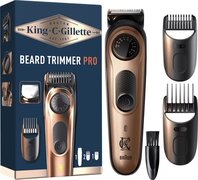 King C. Gillette Baardtrimmer PRO voor mannen - met precisiedraaiknop voor 40 lengte-instellingen