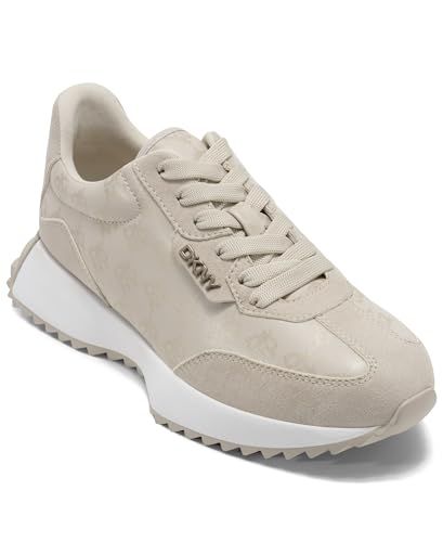 DKNY Naples-Lace Up Sneakers voor dames, Bone., 35 EU