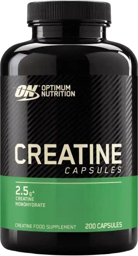 Optimum Nutrition Creatine Creapure (200 Caps) - Creatine - Creapure