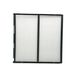 Exo Terra Bovenrooster pour terrarium en verre, moyen, 45 x 60 cm