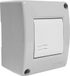 Interrupteur dans boîtier, IP40, gris, type M-L 1694