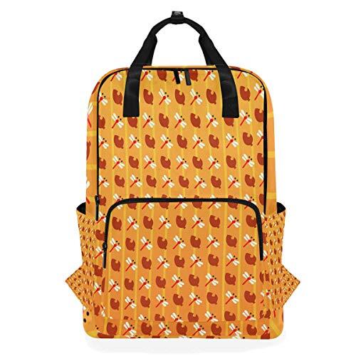 MONTOJ Travel Rugzak Leuke Dragonfly Patroon School Rugzak