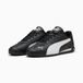 Puma Replicatch Heren Sneakers Schoenen Zwart Leer Maat 42