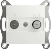 Schneider Electric EPH3470121D TV-satelliet eindcontactdoos Asfora Wit (RAL 9003) 1 stuk(s)