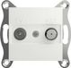 Schneider Electric EPH3470121D TV-satelliet eindcontactdoos Asfora Wit (RAL 9003) 1 stuk(s)