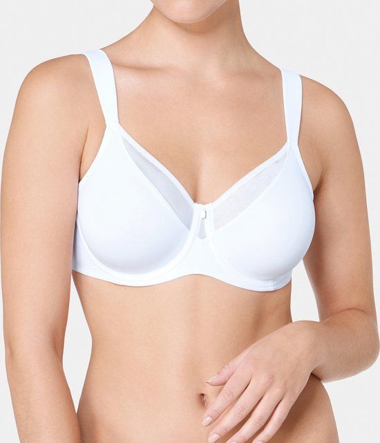 Triumph True Shape Sensation Minimizer Bra - White - 75G
