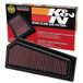 K&N Vervangingsluchtfilter compatibel met Mercedes C180/C200/C250/E200/E250/SLK 2009- (33-2965)