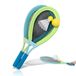 alldoro XL Federbal & Soft Tennis Set, 4-delig. Reuze outdoor beachball-set | Jumbo badmintonset, 2 grote rackets (62 cm), voor tuin, strand en zwembad, outdoorspel voor kinderen vanaf 5 jaar en