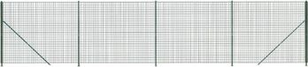vidaXL Draadgaashek met flens 2,2x10 m groen
