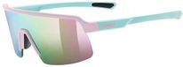 Uvex Dyrt Junior Zonnebril Transparant Mirror Pink/CAT3 Kinderen