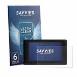 Savvies Screenprotector voor Luocute S966 - Folie Beschermfolie transparant 6 Stuks