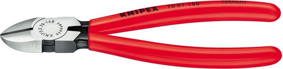 KNIPEX Zijsnijtang gepolijst/kunststof 125 mm - 70 01 125 SB