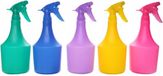 Merkloos Gekleurde plantenspuit 1 liter - Kunststof - 26,5 cm hoog - Geel