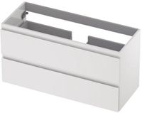 INK - Onderkast 2 Laden Greeploos Gelakt - 1000x400x520 Mm - Hoogglans Wit