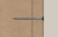 Fischer 200x MDF-plaatschroef 3,5 x 45 mm verzonken kop geel verzinkt deeldraad binnenvierkant TX - 660202