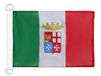 AZ FLAG Bootvlag Italië marinevlag 45x30 cm Mesh Polyester Plastic Ringen