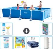 Intex Rechthoekig Frame Zwembad - 450 x 220 x 84 cm - Blauw