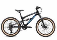 Bikestar Alu MTB Fully - 20 inch - 7 speed - Green