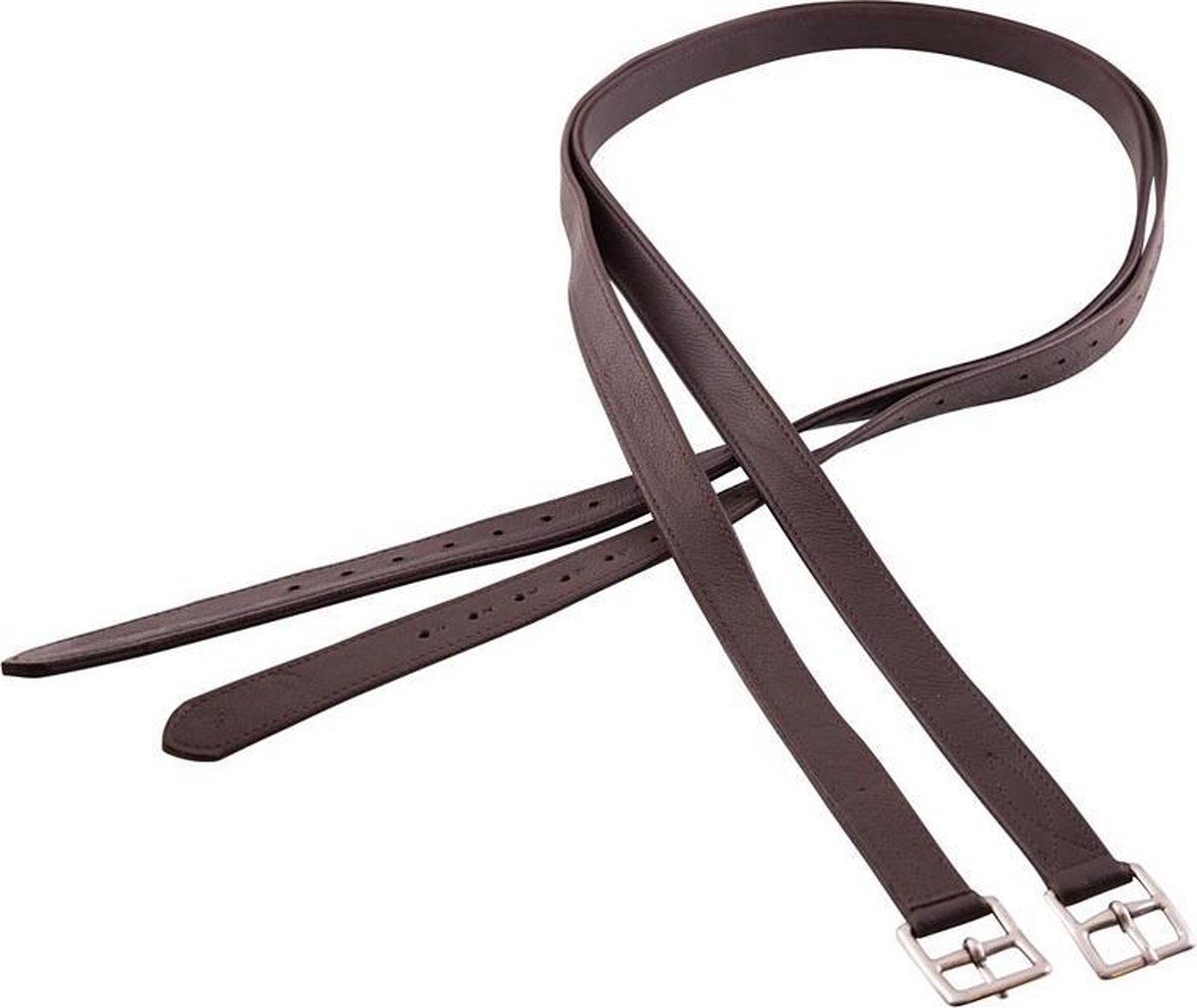BR Beugelriemen Softleder - D. Bruin - 130